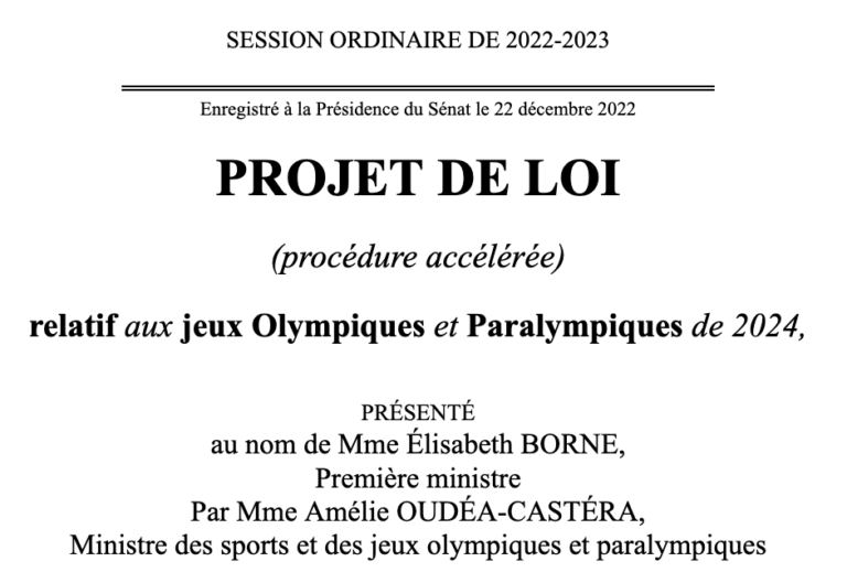 Paris 2024 La France sera t elle le premier État de lUnion