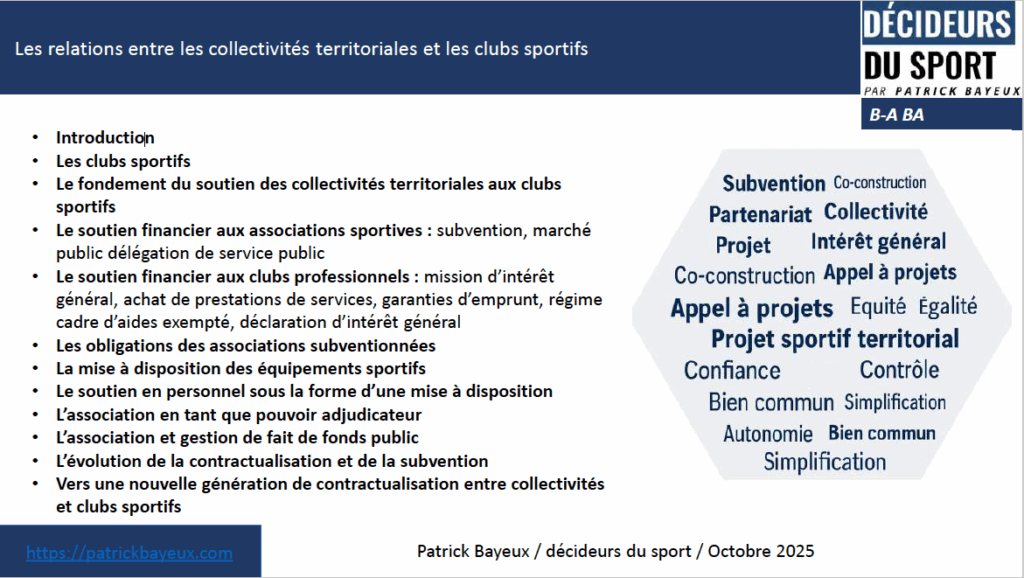 B-A BA relations CT clubs sportifs