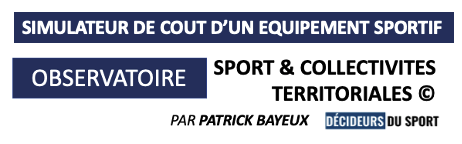 simulateur cout équipement sportif